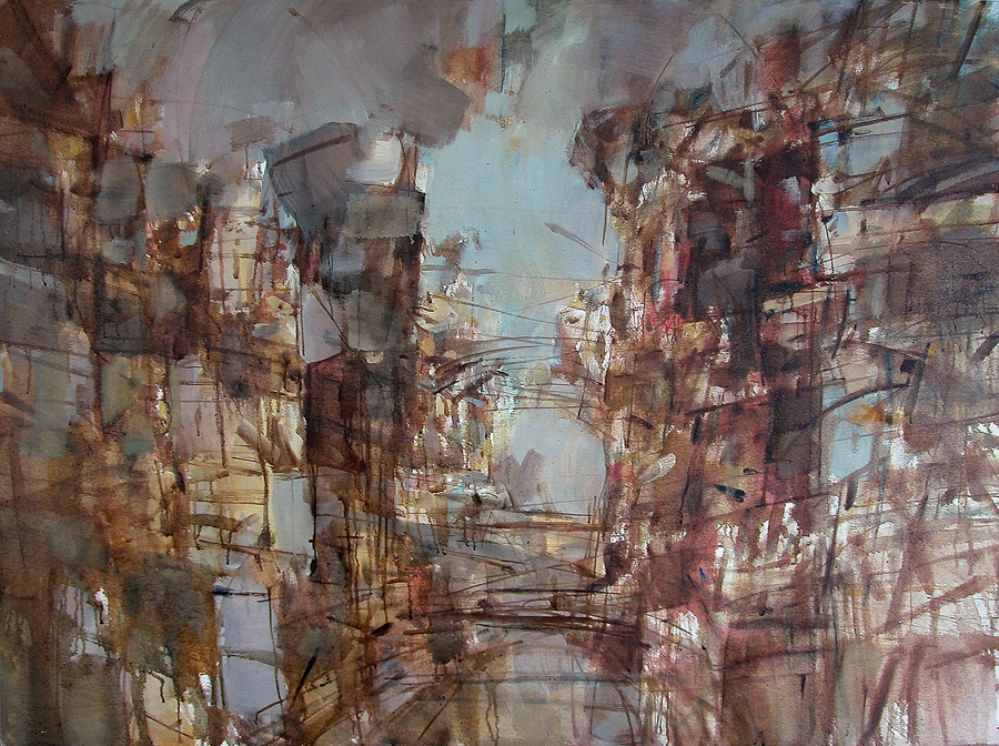Coşkun Sami, "Manzara", 2004, Tuval üzerine yağlı boya, 97 x 130 cm Coşkun Sami, "Manzara", 2004, Tuval üzerine yağlı boya, 97 x 130 cm